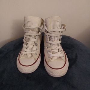 White high top converse